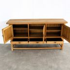 Brutalist Dressoir | Eiken | Sideboard | Jaren 60 | Deens (2) thumbnail 5