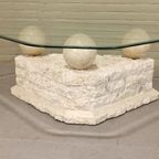 Vintage Postmodern Magnussen Ponte Steen Salontafel thumbnail 8