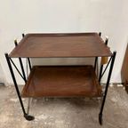 Vintage Barcart / Trolley/ Serveerwagen thumbnail 2