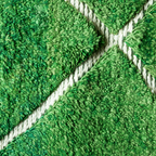 HKLIVING Handgeknoopt Wollen Vloerkleed Groen thumbnail 2