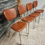 Set Retro Stoelen Frans Design 60S 4 Stuks thumbnail 15