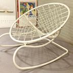 Vintage Axvall Schommelstoel, Niels Gammelgaard, Ikea thumbnail 8