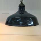 Industriële Vintage Cafe/plafondlamp Metaal/emaille thumbnail 5