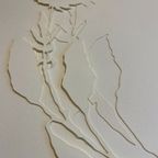 Jessica Toliver, Gewohnlicher Wundklee, Signed Paper-cutting Is One Of Only 50 Limited-edition thumbnail 7