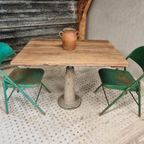 Oude Tuinset Tafel Met 2 Klapstoelen Industriële Tuinset thumbnail 11