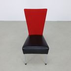 4X Postmodern Dining Chair In Two Tone, 1980S thumbnail 8