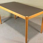 Vintage Eettafel / Bureau, 140 Cm X 70 Cm thumbnail 2