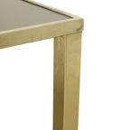 Hollywood Regency Nesttafels Belgo Chrom 23kt Goud Verguld thumbnail 11