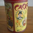 2x Cacao Van Houten 1980 En Droste Cacao Blikken thumbnail 6