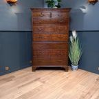 George Iii Chest On Chest Ladekast Uit 1830 thumbnail 18