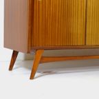Vintage Scandinavisch Design 4-deurs Kledingkast In Teak, 1960s thumbnail 9