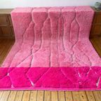 Pink Berber Boujad Wool Rug thumbnail 3