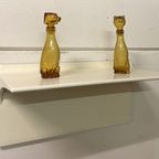 White Wall Shelf By Rudolf Horn Design 1968 Ddr thumbnail 13