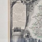 Set Levasseur Wijnkaart La Marne & Cote D'or Ets Lijst 1852 thumbnail 6