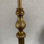 Klassieke Vintage Messing Rococo Vloerlamp thumbnail 2