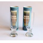 “Big Beer” Beer Glasses By Signe Persson-Melin For Boda Sweden, 1970S, Set Of 2 thumbnail 3