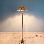 Lampe Sur Pied En Métal Chromé Et Laiton, 1970 thumbnail 13
