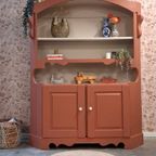 Vintage Retro Buffetkast Zachte Terracotta Kleur thumbnail 9