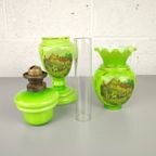 Groene Opaline Olielamp thumbnail 4