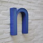 Qd34 – Aluminium -metalen – Letter N thumbnail 2