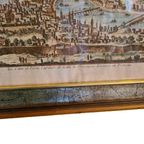 Italiaanse Koper Gravure Van De Stad Lyon 18E Eeuw thumbnail 4