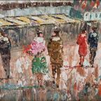 Caroline Burnett (1877-1950) - Notre-Dame Parijs thumbnail 6