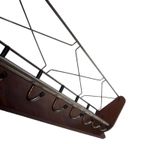 Vintage Wandkapstok Teak En Chroom Jaren 60/70 thumbnail 8