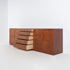 Rare Set Of 3 Teak Cabinets By Tove & Edvard Kindt-larsen For <<<brand>>>, 1950’s thumbnail 4