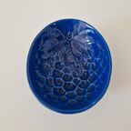 Vintage Puddingschaal Wandbord Blauwe Puddingschaal Wandbord thumbnail 6