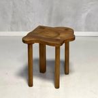 Era Herbst Kruk Eikenhout Vintage Jaren 90 Stool Krukje thumbnail 6