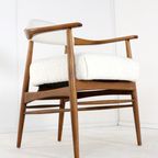 Vintage Deens Stoel 'stoholm' Reupholstered thumbnail 5