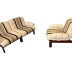 Set Van 3 Vintage Modulaire Fauteuils / Elementenbank thumbnail 11