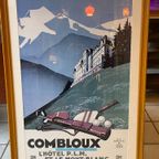 Combloux Mont Blanc, Vintage Ingelijste Poster/Prent thumbnail 9