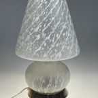 Murano Mushroom/Paddenstoel Tafellamp, Italie 1970'S thumbnail 9