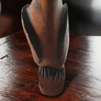 Grote Vintage Houtsnijwerk (kraan?)vogel Hoogte 52 Cm thumbnail 3