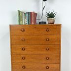 Scandinavisch Vintage Teak Fineren Ladekast Kajanin thumbnail 11