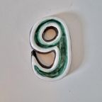 Vintage Huisnummer 9 Of 6 Zes Keramieke Huisnummer Negen thumbnail 6