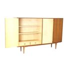 Groot Vintage Palissander Dressoir / Highboard Gemaakt In De Jaren '60 thumbnail 7