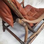 60'S / 70,S Vintage Fauteuil Safari Chair Design Stoel thumbnail 18