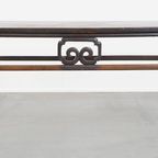 Antieke Chinese Side Table/ Altaar Tafel Uit Begin 1900 Met Een Zeldzame Single Piece Top thumbnail 2
