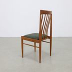 6x Vintage Eetkamerstoel Teak <<<brand>>>, 1970s Deens thumbnail 4