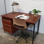 Vintage Bureau Werkbureau Lessenaar Buro Werkplek thumbnail 2