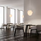 Swiss Design Koch #2 Anticlockwise Pendant Light White thumbnail 6