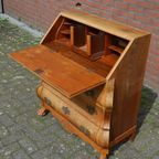 Barok Klep Secretaire Met Opknapwerk thumbnail 10