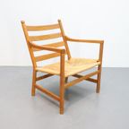 Vintage Fauteuil Ch44 Hans J. Wegner thumbnail 4
