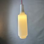 White Glass Pendant Light Napoli Xl By Aloys Gangkofner For Peill And Putzler, 1950 thumbnail 5