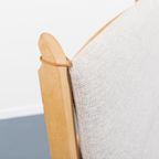 High Back Easy Lounge Chair / Fauteuil Ge 284a By Hans Wegner For Getama thumbnail 10