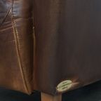 Unieke En Tijdloze, Exclusieve Rundleren Delta Chesterfield Aviator Fauteuil Met Een Mooie Kleure thumbnail 15