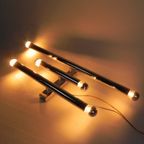 Tede Light Wandlamp Met 3 Chromen Cilinders, Jaren 70 thumbnail 7