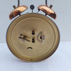 Vintage Wekker Mauthe Duitse Werkende thumbnail 3